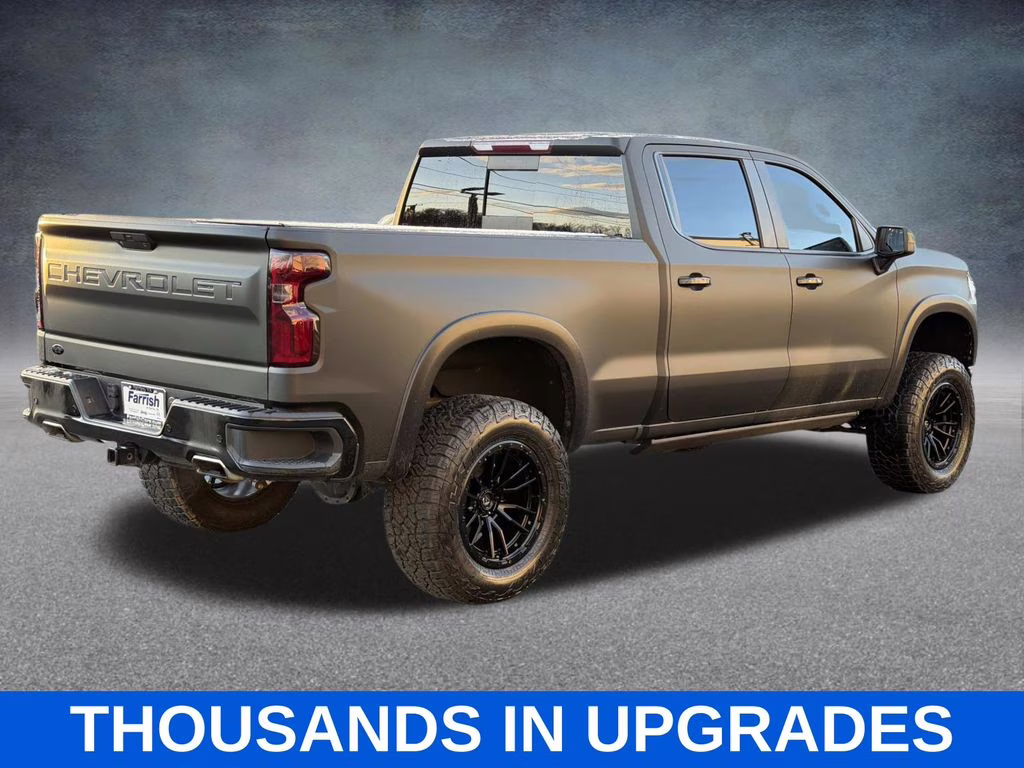 2021 Oxford Brown Metallic Chevrolet Silverado 1500 LT Trail Boss 4X4 Truck