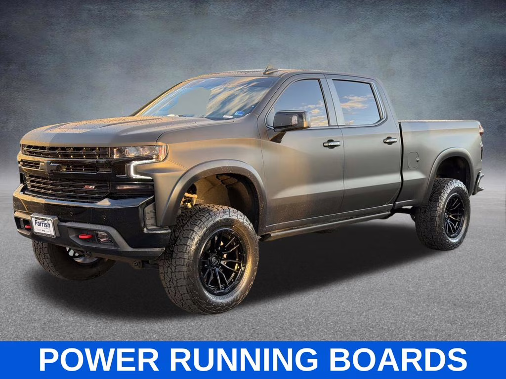 2021 Oxford Brown Metallic Chevrolet Silverado 1500 LT Trail Boss 4X4 Truck