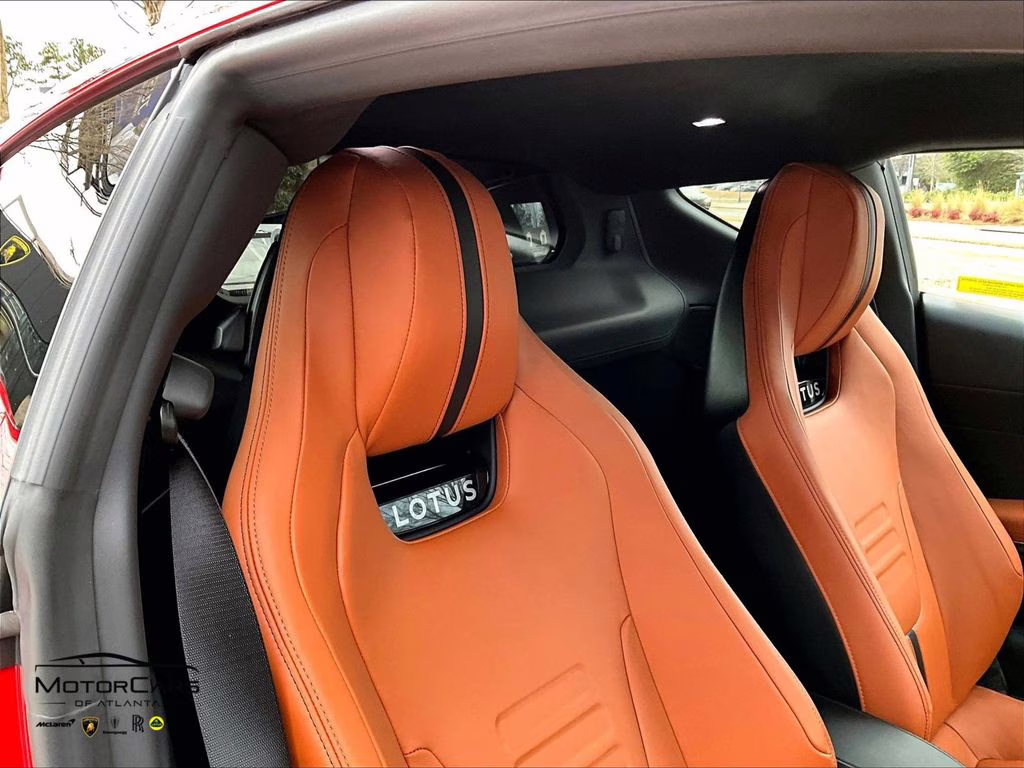 2026 Vivid Red Lotus Emira V6 SE RWD Coupe