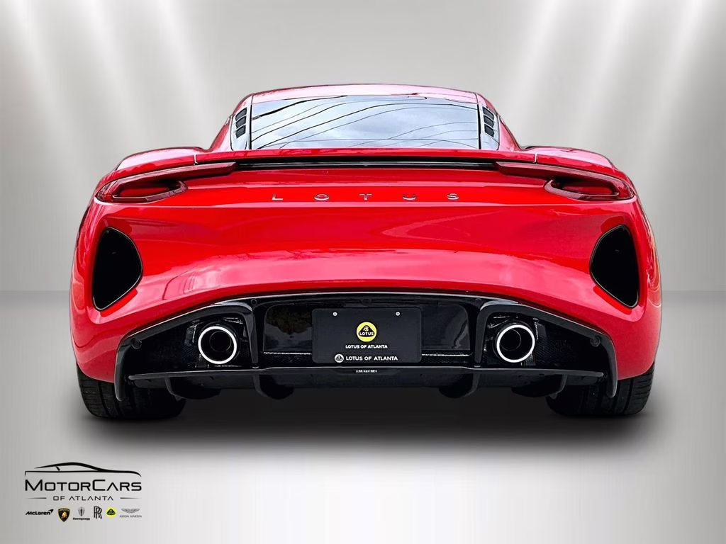 2026 Vivid Red Lotus Emira V6 SE RWD Coupe