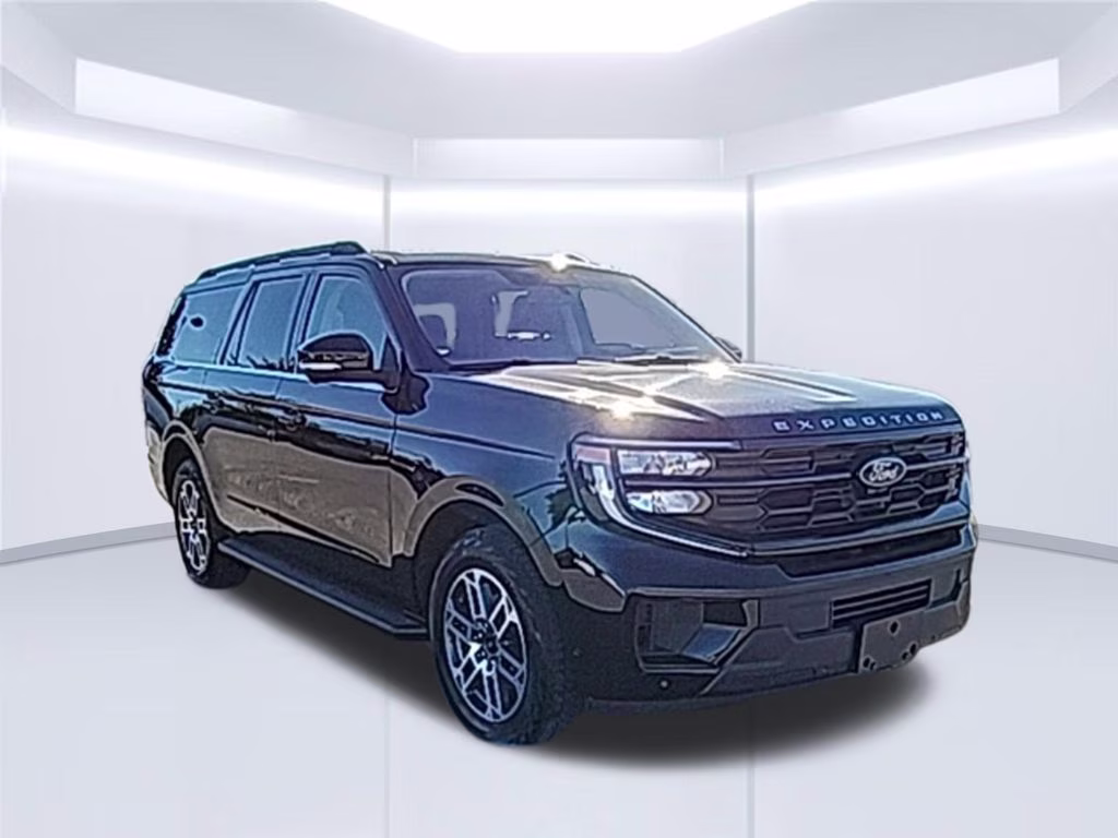 2025 Black Metallic Ford Expedition Max Active 4X4 SUV