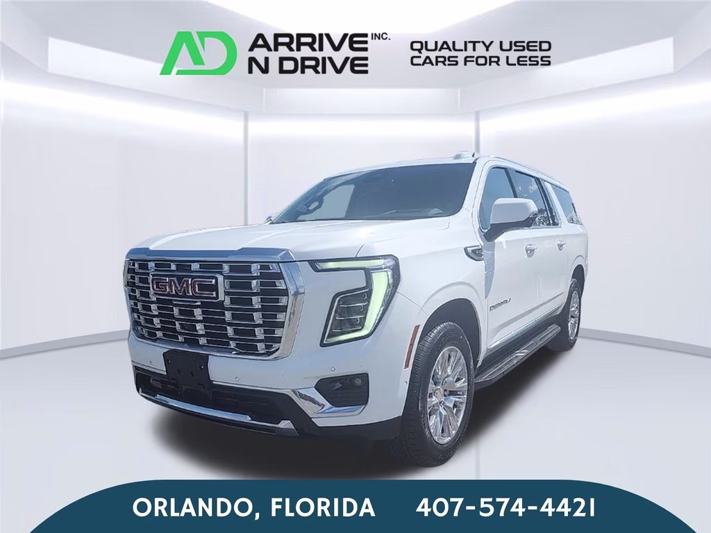 2025 Summit White GMC Yukon XL Denali 4X4 SUV