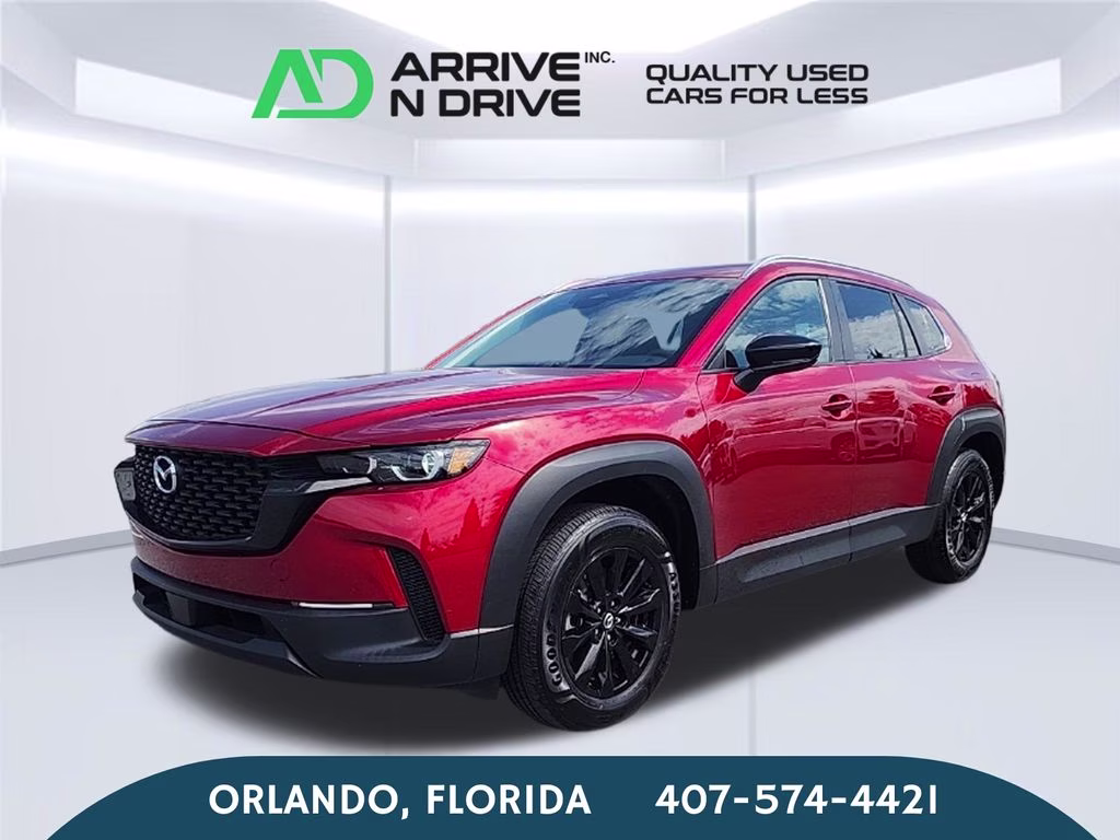 2025 Red Crystal Mazda CX-50 2.5 S Premium Package AWD SUV