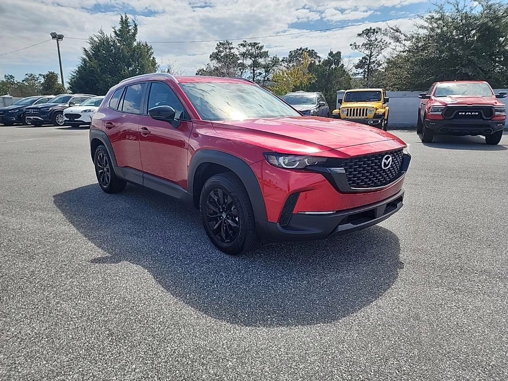 2025 Red Crystal Mazda CX-50 2.5 S Premium Package AWD SUV