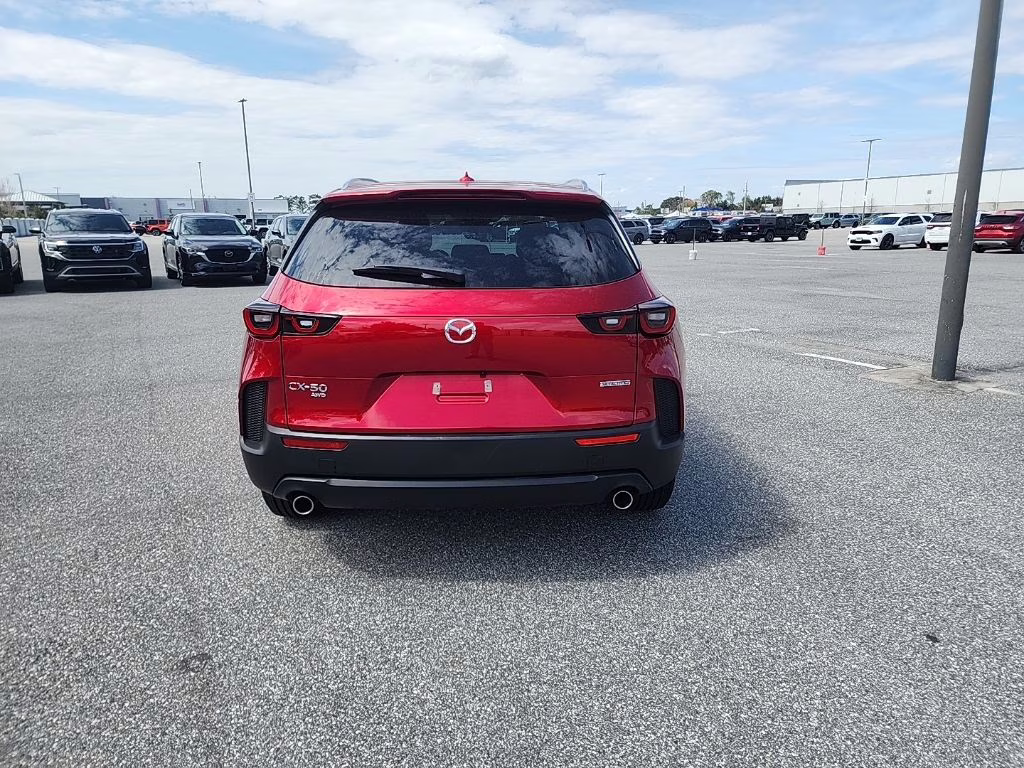 2025 Red Crystal Mazda CX-50 2.5 S Premium Package AWD SUV