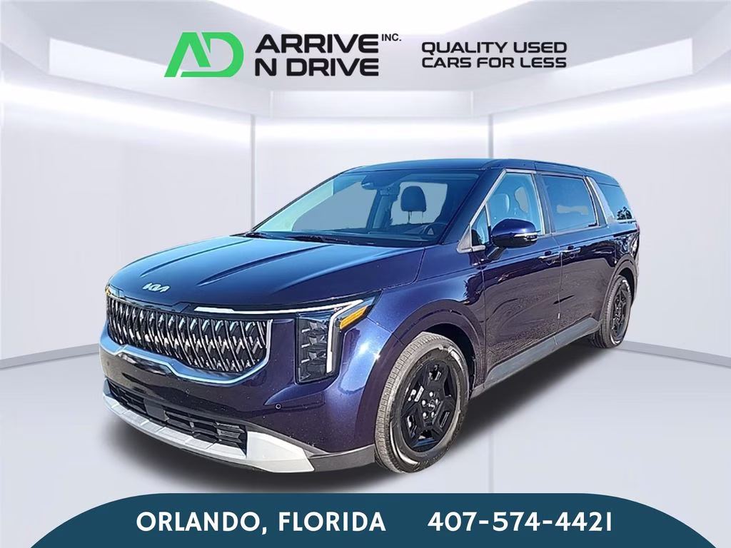 2025 Deep Chroma Blue Kia Carnival LXS FWD Van