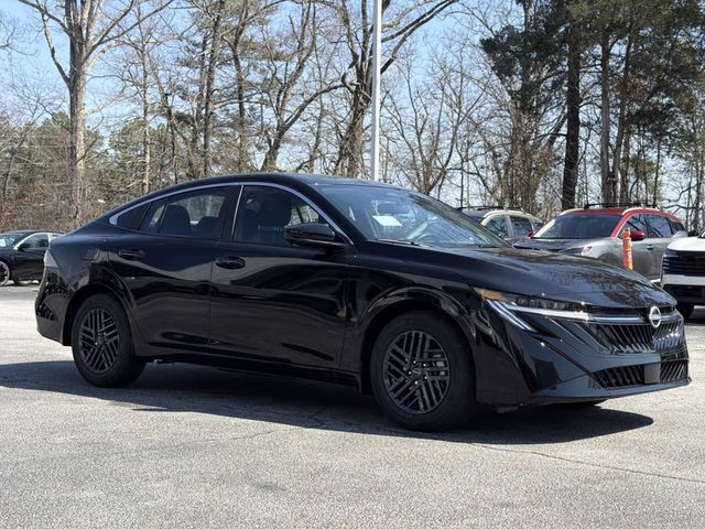 2026 Super Black Nissan Sentra SV FWD Sedan