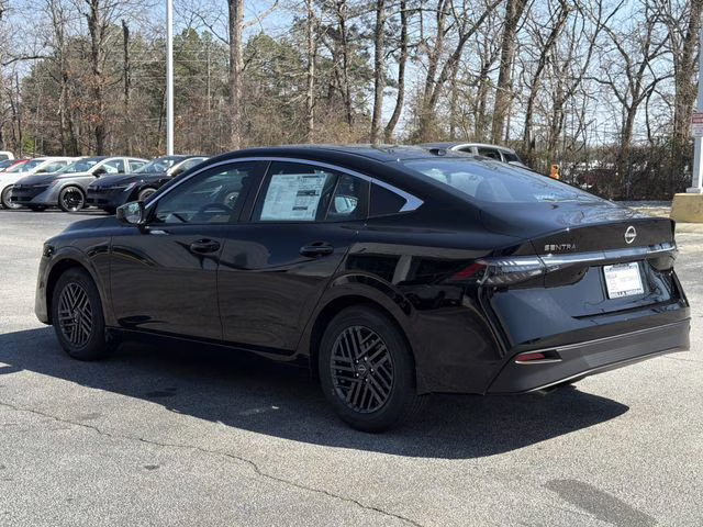 2026 Super Black Nissan Sentra SV FWD Sedan