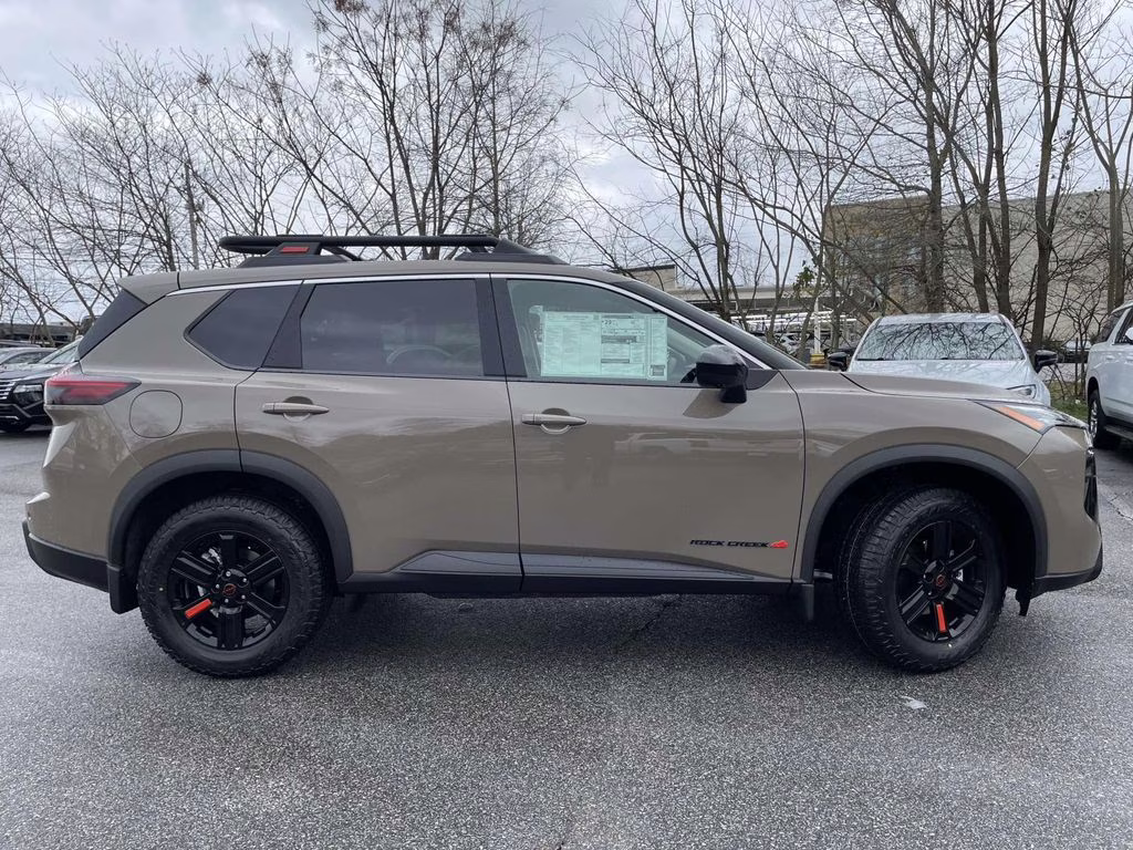 2026 Baja Storm Metallic Nissan Rogue Rock Creek AWD SUV