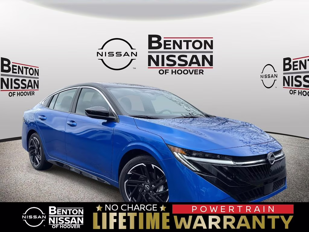 2026 Bluestone Pearl/Super Blk Nissan Sentra SR FWD Sedan