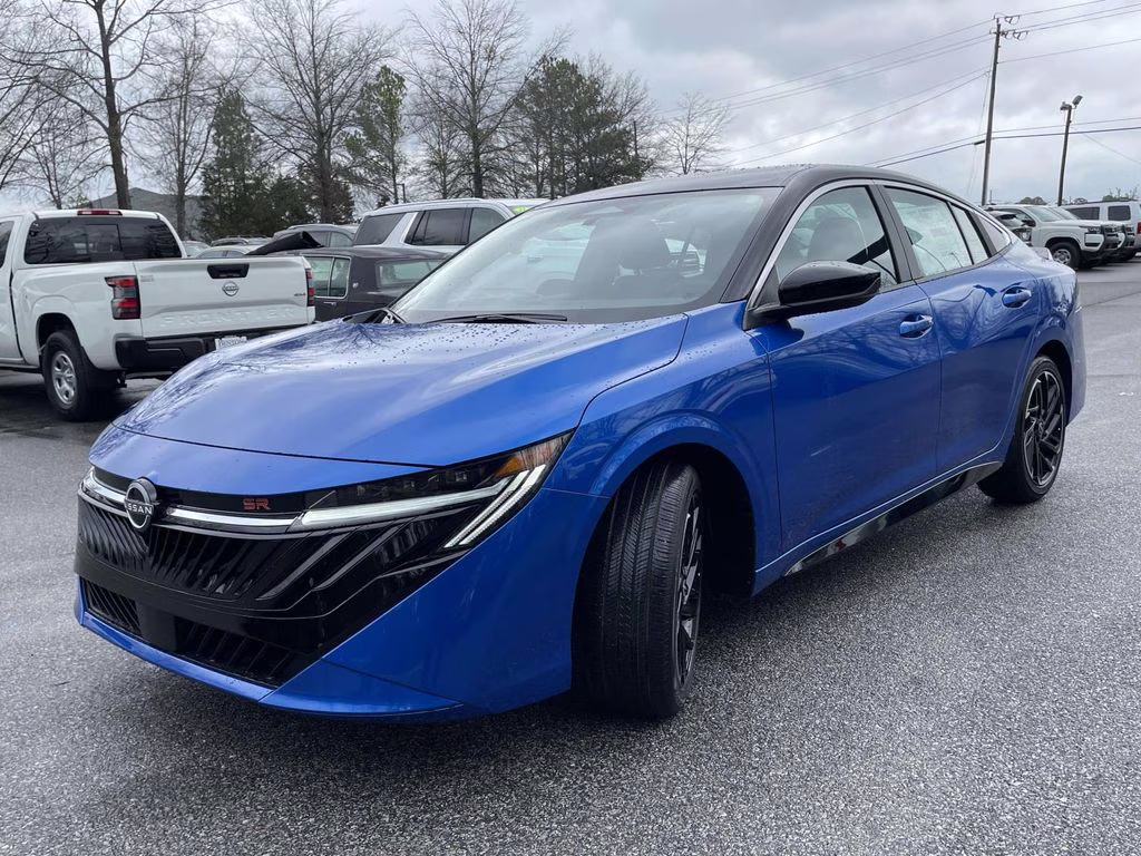 2026 Bluestone Pearl/Super Blk Nissan Sentra SR FWD Sedan