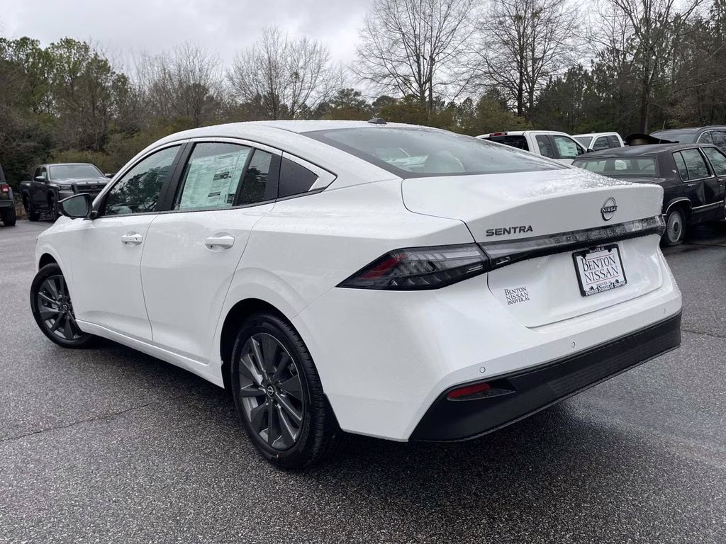 2026 Aspen White Tricoat Nissan Sentra SL FWD Sedan