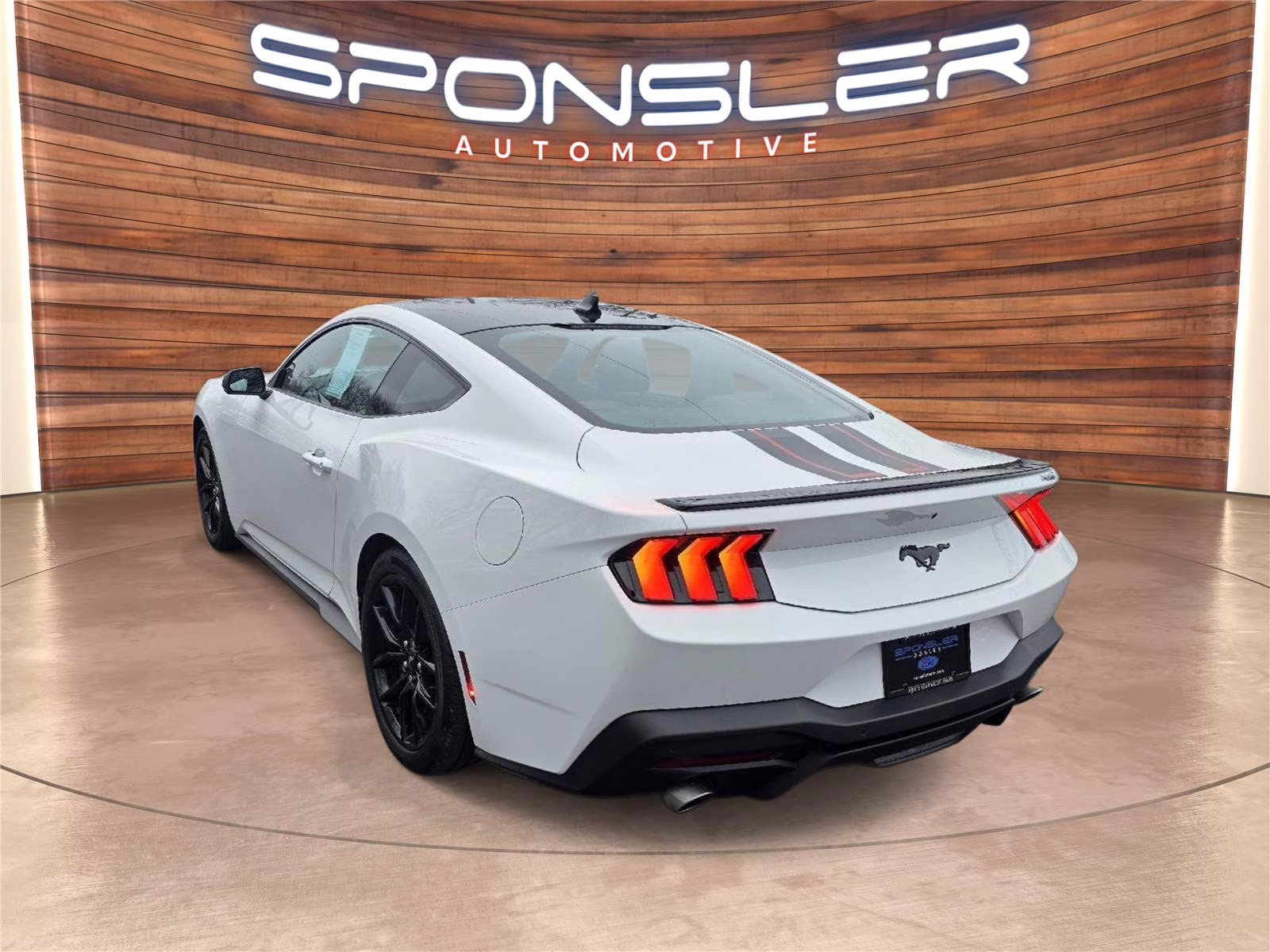 2025 Oxford White Ford Mustang EcoBoost Premium RWD Fastback