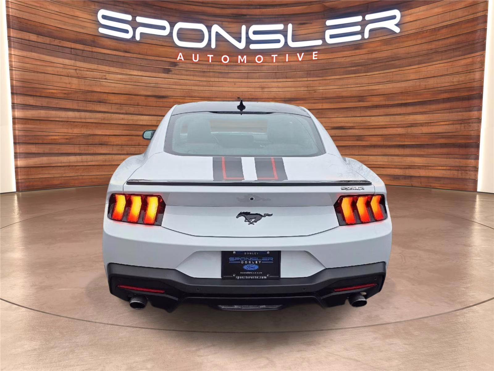2025 Oxford White Ford Mustang EcoBoost Premium RWD Fastback