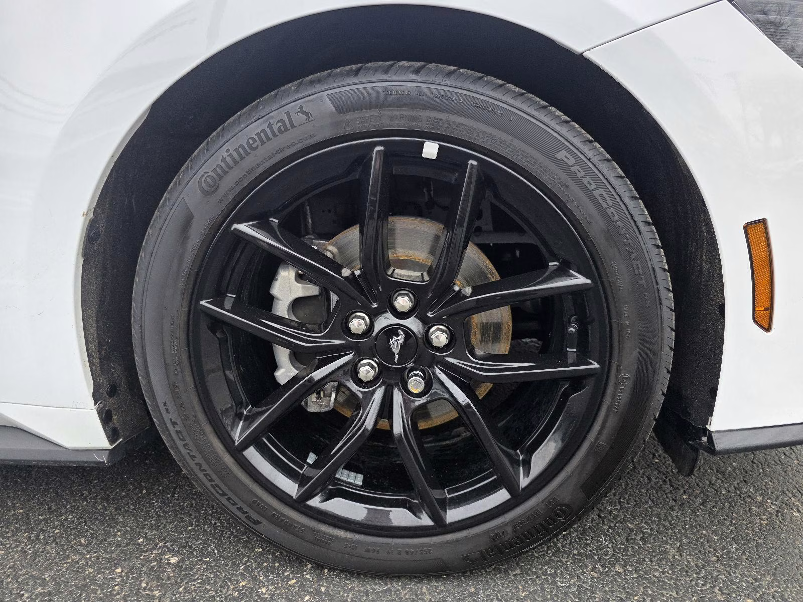 2025 Oxford White Ford Mustang EcoBoost Premium RWD Fastback