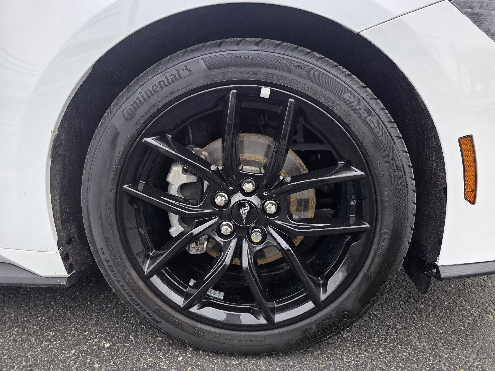 2025 Oxford White Ford Mustang EcoBoost Premium RWD Fastback