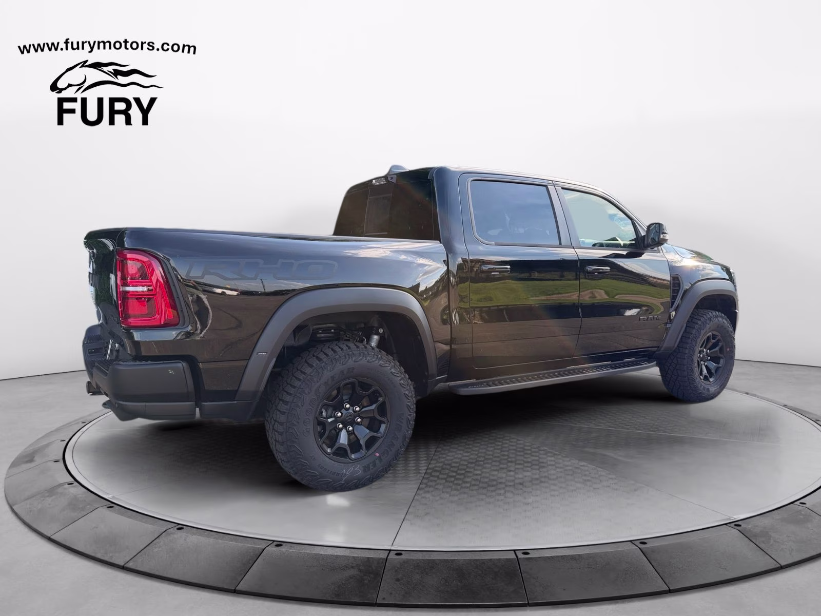 2026 Diamond Black Crystal Pearlcoat Ram 1500 RHO 4X4 Truck