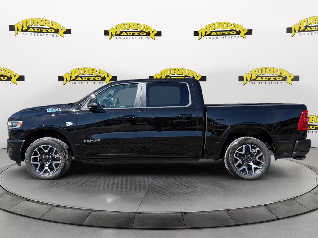 2026 Diamond Black Crystal Pearlcoat Ram 1500 Laramie 4X4 Truck