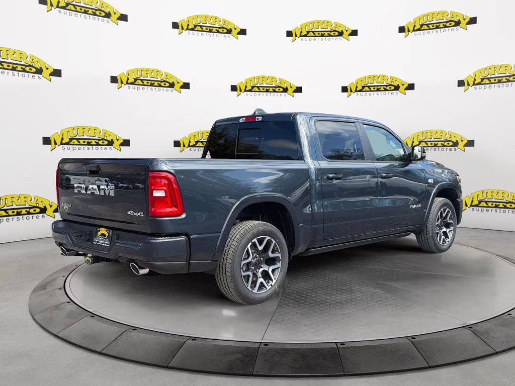 2026 Forged Blue Metallic Ram 1500 Laramie 4X4 Truck