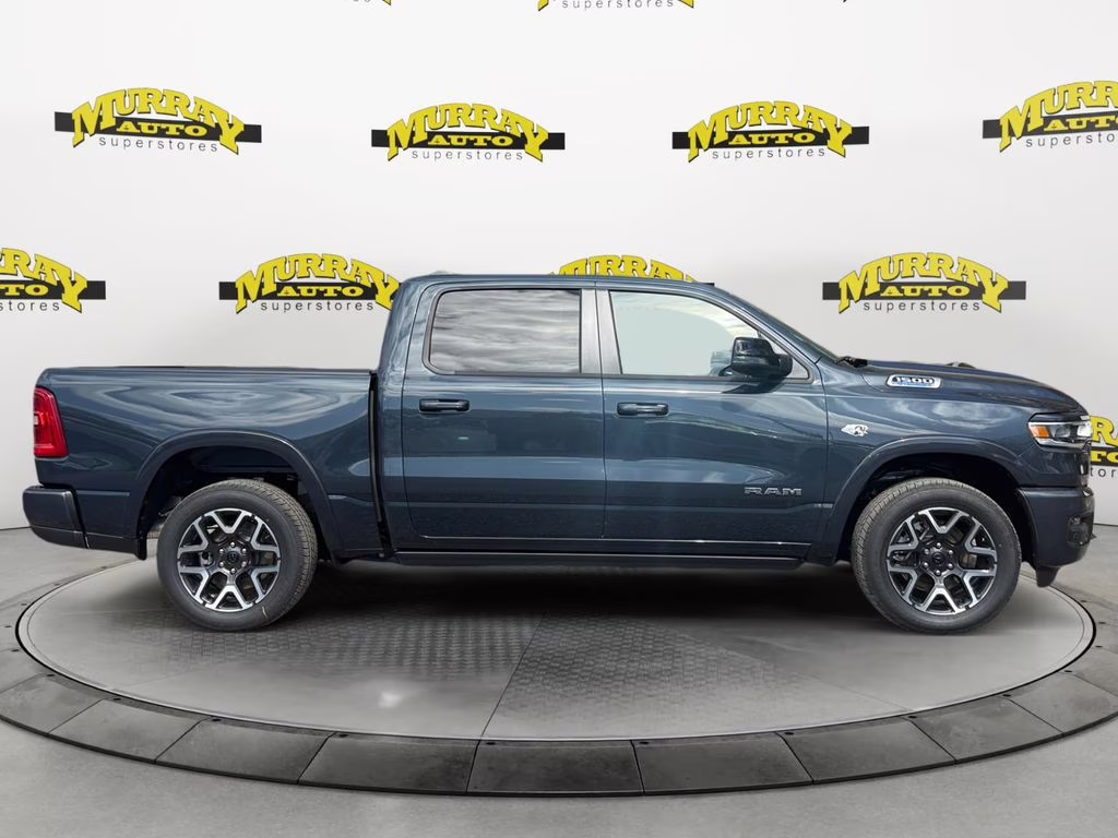 2026 Forged Blue Metallic Ram 1500 Laramie 4X4 Truck