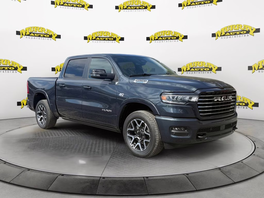 2026 Forged Blue Metallic Ram 1500 Laramie 4X4 Truck