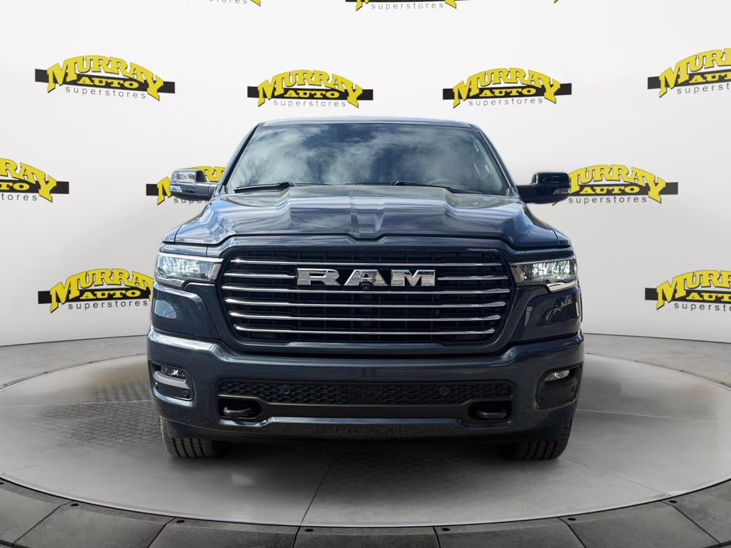 2026 Forged Blue Metallic Ram 1500 Laramie 4X4 Truck