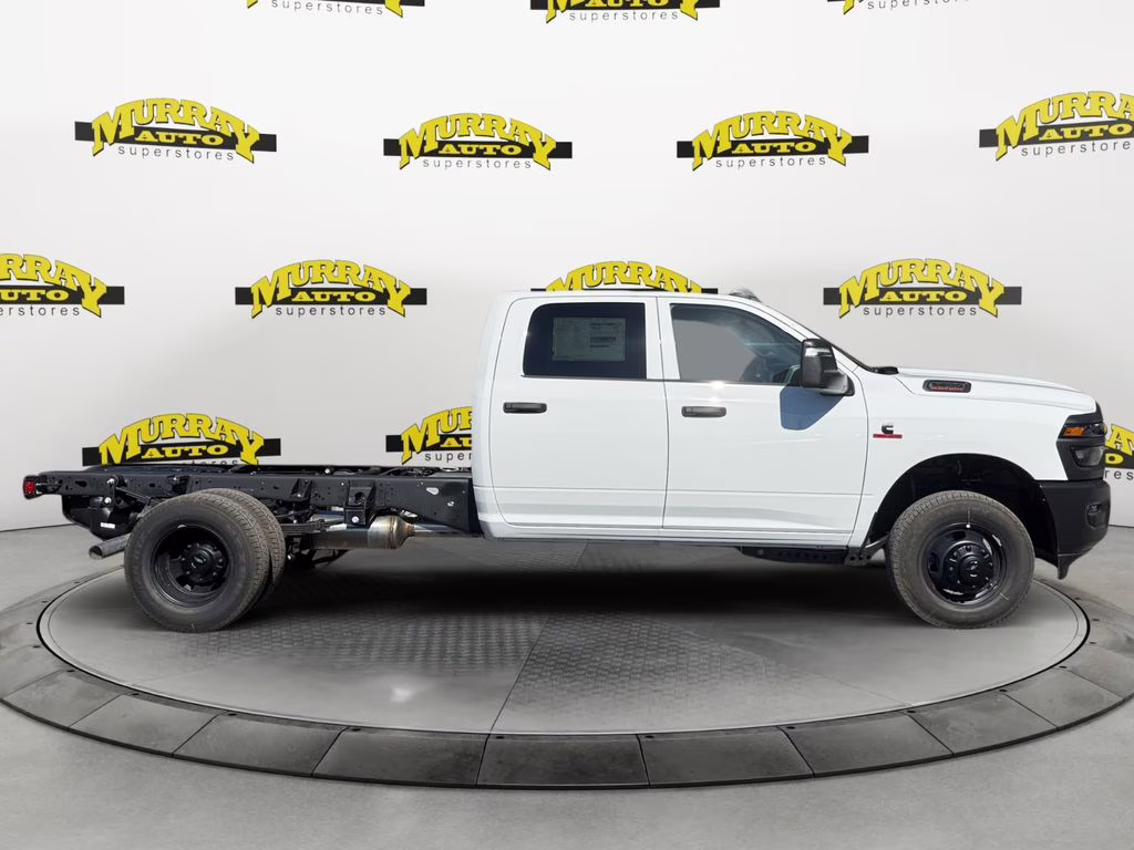 2026 Bright White Clearcoat Ram 3500 Tradesman 4X4 Truck