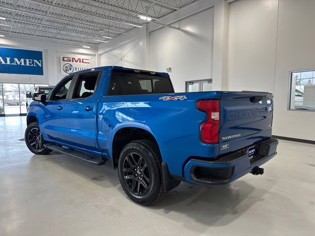 2024 Glacier Blue Metallic Chevrolet Silverado 1500 RST 4X4 Truck