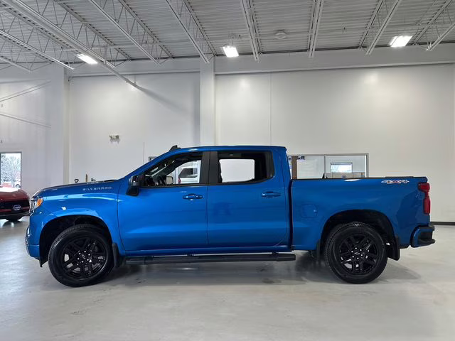 2024 Glacier Blue Metallic Chevrolet Silverado 1500 RST 4X4 Truck