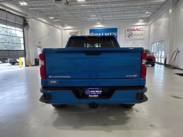 2024 Glacier Blue Metallic Chevrolet Silverado 1500 RST 4X4 Truck