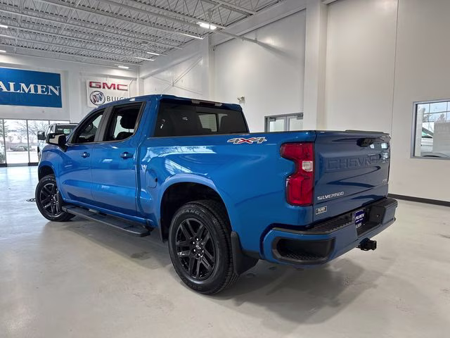2024 Glacier Blue Metallic Chevrolet Silverado 1500 RST 4X4 Truck
