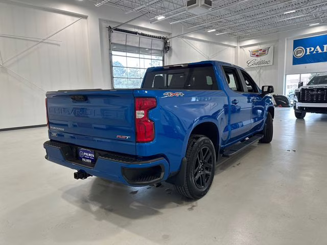 2024 Glacier Blue Metallic Chevrolet Silverado 1500 RST 4X4 Truck