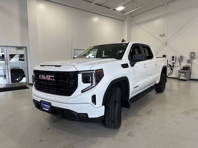 2023 Summit White GMC Sierra 1500 Elevation 4X4 Truck