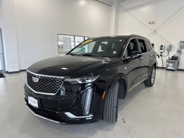 2024 Stellar Black Metallic Cadillac XT6 Premium Luxury AWD SUV