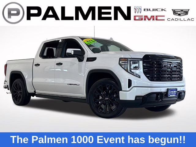 2023 White Frost Tricoat GMC Sierra 1500 Denali 4X4 Truck