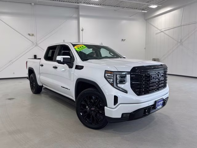 2023 White Frost Tricoat GMC Sierra 1500 Denali 4X4 Truck
