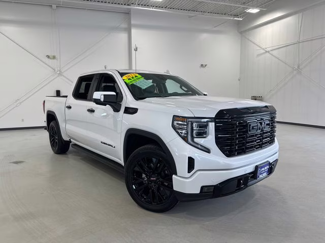 2023 White Frost Tricoat GMC Sierra 1500 Denali 4X4 Truck