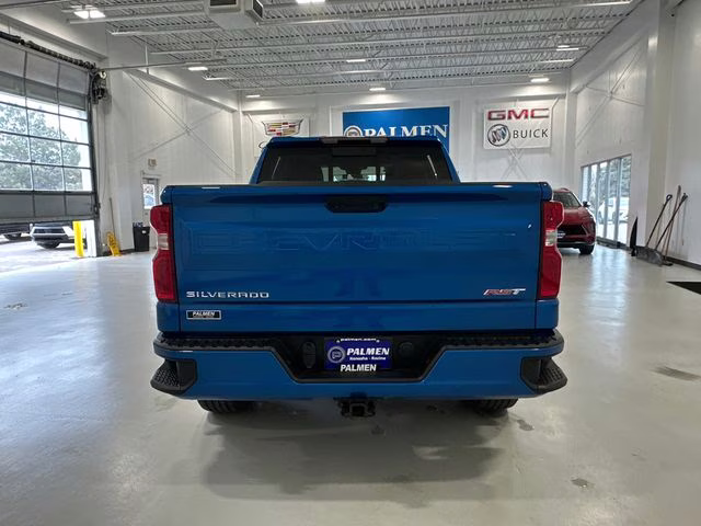 2024 Glacier Blue Metallic Chevrolet Silverado 1500 RST 4X4 Truck
