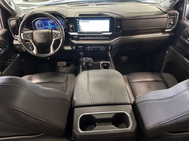 2024 Glacier Blue Metallic Chevrolet Silverado 1500 RST 4X4 Truck