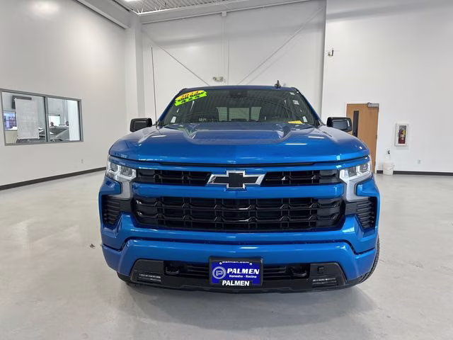 2024 Glacier Blue Metallic Chevrolet Silverado 1500 RST 4X4 Truck