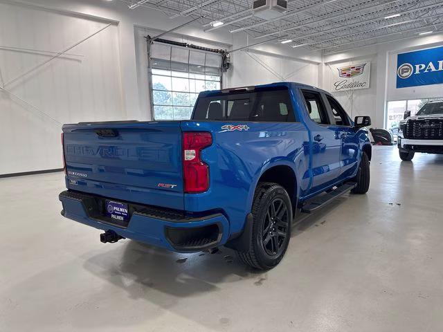 2024 Glacier Blue Metallic Chevrolet Silverado 1500 RST 4X4 Truck