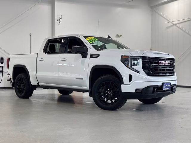 2023 Summit White GMC Sierra 1500 Elevation 4X4 Truck
