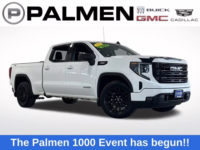 2023 Summit White GMC Sierra 1500 Elevation 4X4 Truck
