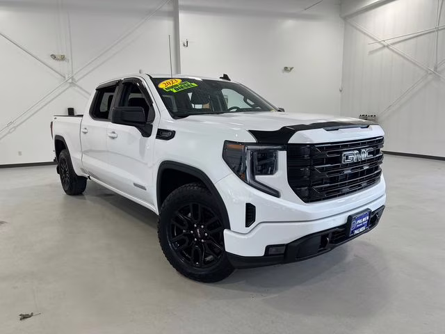 2023 Summit White GMC Sierra 1500 Elevation 4X4 Truck