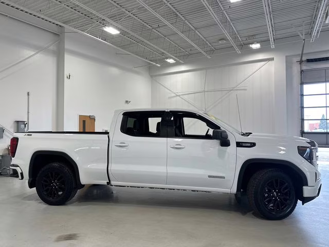 2023 Summit White GMC Sierra 1500 Elevation 4X4 Truck