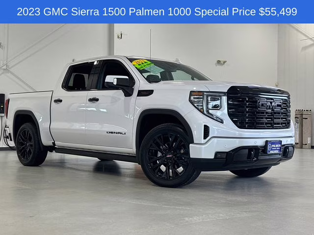 2023 White Frost Tricoat GMC Sierra 1500 Denali 4X4 Truck