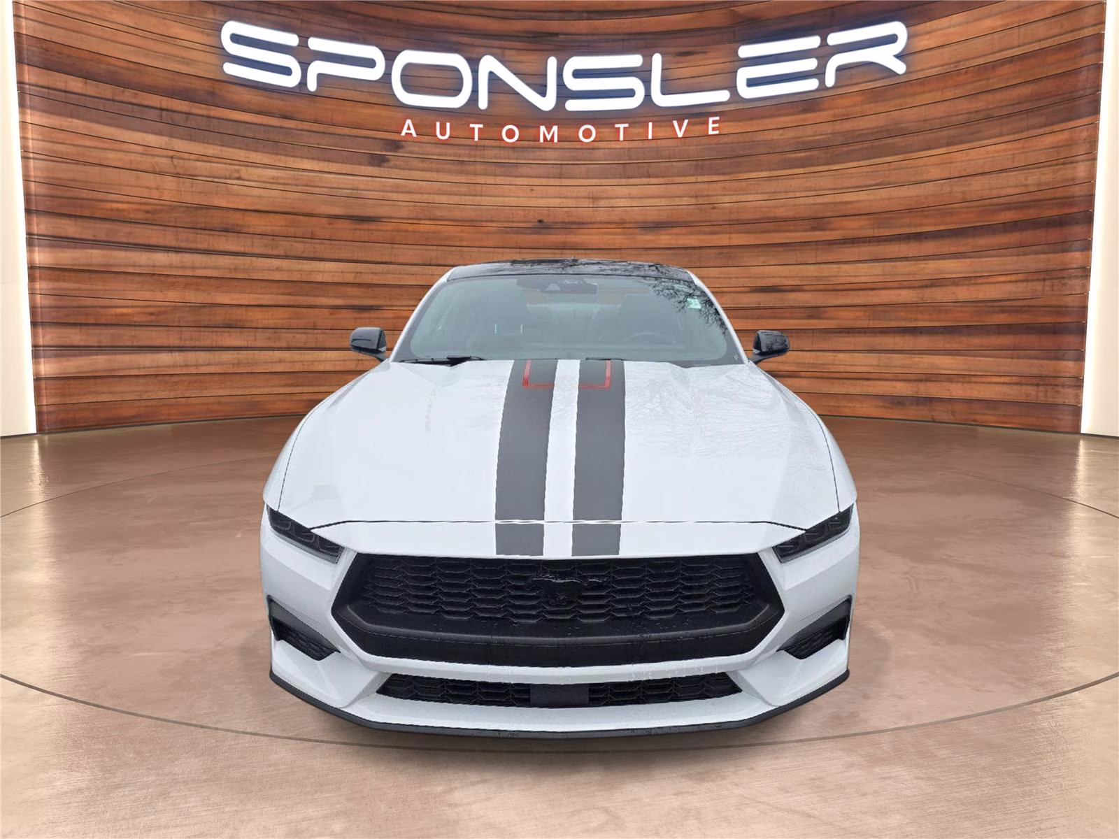 2025 Oxford White Ford Mustang EcoBoost Premium RWD Fastback