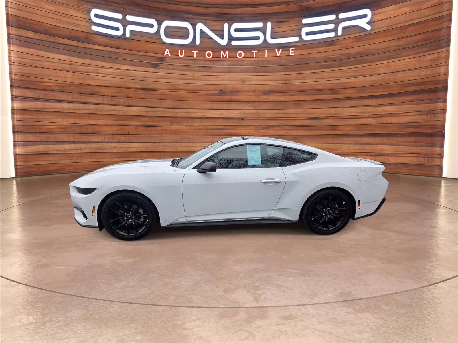 2025 Oxford White Ford Mustang EcoBoost Premium RWD Fastback