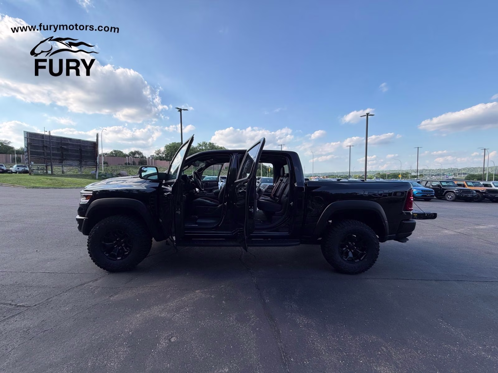 2026 Diamond Black Crystal Pearlcoat Ram 1500 RHO 4X4 Truck