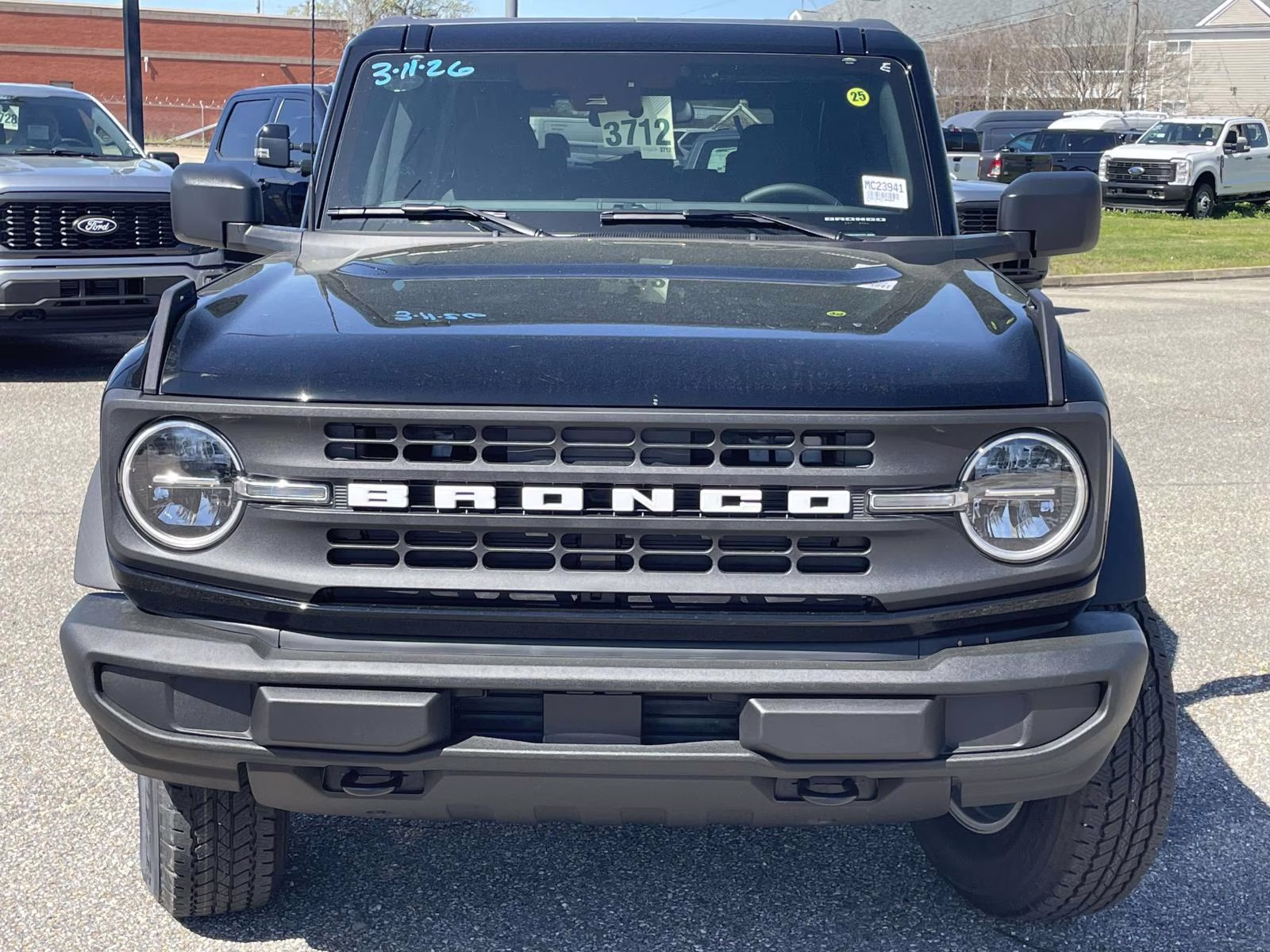 2026 Shadow Black Ford Bronco Big Bend 4X4 SUV